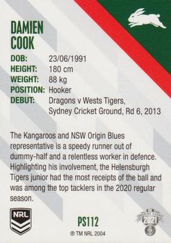 2021 NRL Traders - Pearl Specials #PS112 Damien Cook Back